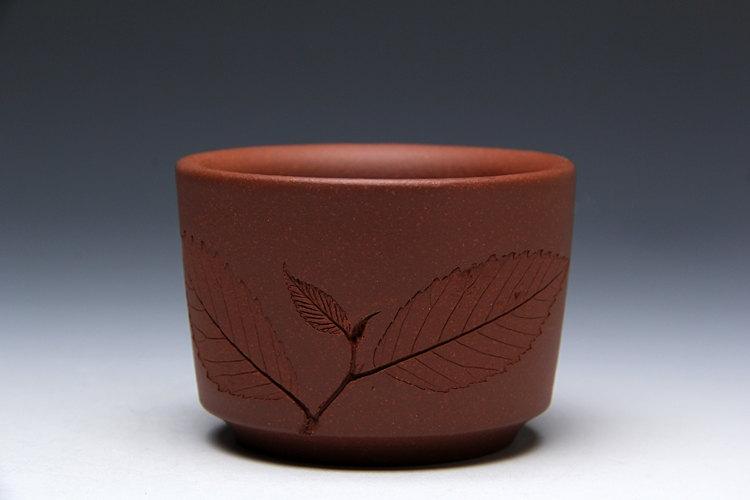 2 Hand-Made Zisha Clay Tea Cup Yixing Pottery Handmade Zisha Clay Teapot Guaranteed 100%Genuine Original Mineral Fired
