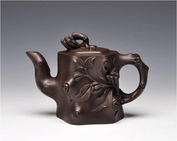 Budda-Hand Stump Teapot Premium And Treasure Teapot Yixing Pottery Handmade Zisha Clay Teapot 100%Genuine Original Mineral Fired