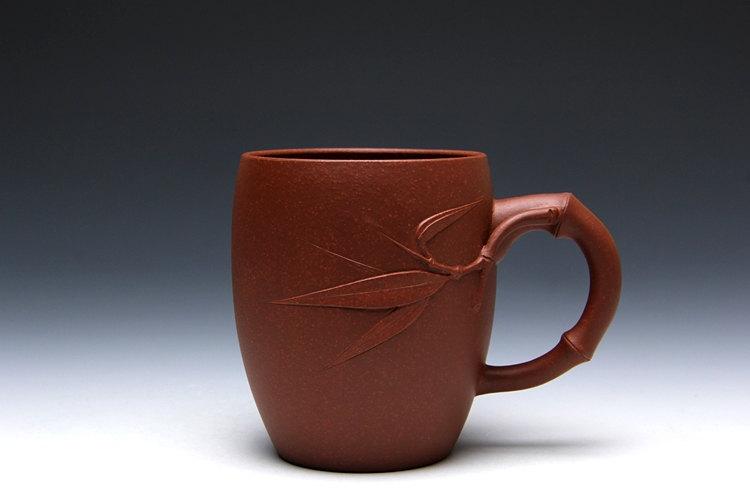 2 HandMade Zisha Clay Tea Cup Yixing Pottery Handmade Zisha Clay